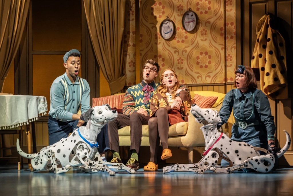 Cast of 101 Dalmatians - Photo courtesy Norwich Theatre