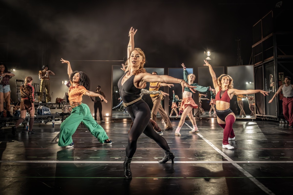 Mireia Mambo, Amy Thornton, and Katrina Dix in A Chorus Line - Photo: Marc Brenner