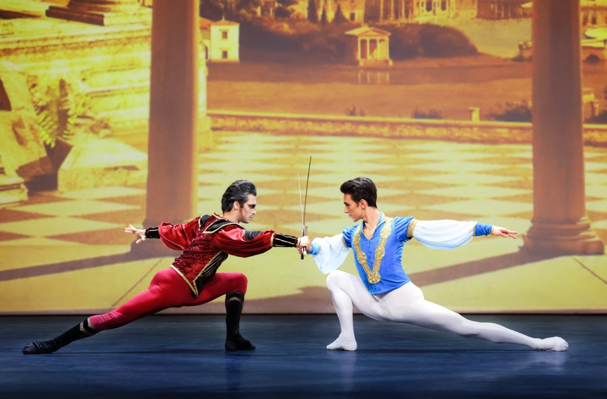 Mercutio and Romeo in Varna's Romeo and Juliet - Photo: Varna International Ballet