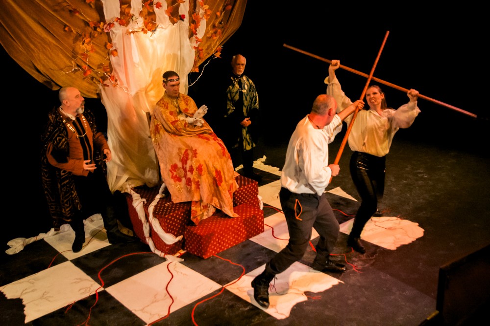 Richard II at Sewell Barn Theatre - Photo: Sean Owen Reflective Arts